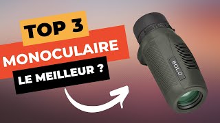 🔥 TOP 3  Meilleur Monoculaire 2023 [upl. by Ecirtap241]