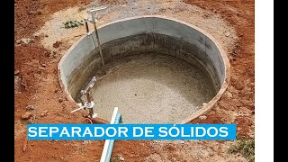 TRATAMENTO DE DEJETOS  MONTAMOS UM SEPARADOR DE SÓLIDOS NA FAZENDA [upl. by Llertram732]