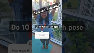 Standing Yoga Poses for blood pressure management by yogicshruti shorts ytshorts trending [upl. by Neona]