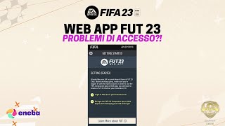 Problemi di accesso alla Web App di FIFA 23 Ultimate Team [upl. by Mcknight]