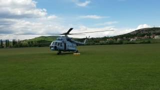 Helicopter Mi8 MTV1 start up and take off croatian air force [upl. by Nee]