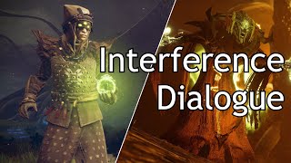 Destiny 2  Interference Dialogue Nokris  The Darkness [upl. by Iloj]