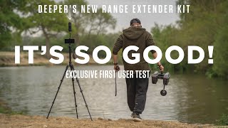 FIRST USER TEST Deepers NEW Range Extender Kit [upl. by Mccandless]