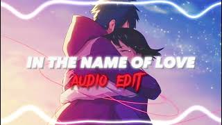 In the name of love edit audio anime audioedit inthenameoflove [upl. by Boy]