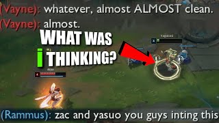 The Vayne Top Incident Zac Top Adventures [upl. by Elburr663]