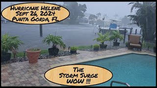 Hurricane Helene Damage  Punta Gorda Isles Florida [upl. by Cowan266]