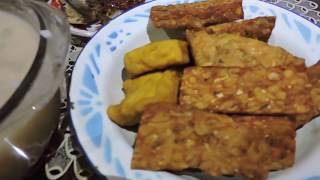 Indonesia Brebes Street Food  Dinner Sayur Lodeh Waluh Vs Ikan Asin Sambal Part 1 [upl. by Rosinski]