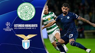 Celtic vs Lazio  Extended Highlights  UCL Group Stage MD 2  CBS Sports Golazo [upl. by Bunce231]