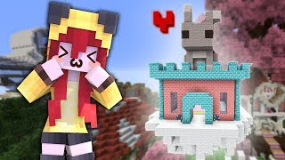 CONSTRUINDO UM MINI CASTELO PARA OS ANIMAIS MÁGICOS ♥ω♥  Minecraft INFINITO 36 [upl. by Adonis538]