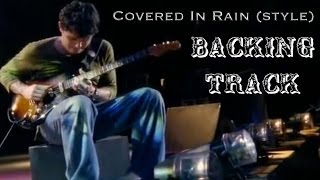 John Mayer Covered In Rain Style Backing Track [upl. by Zetneuq]