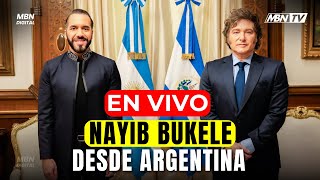 ENVIVO Presidente Nayib Bukele en Visita de Estado a la República de Argentina  ÚLTIMA HORA [upl. by Mei]