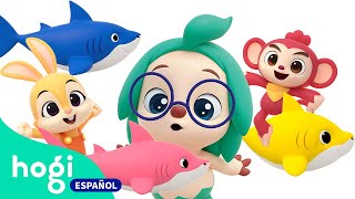 Números y Colores  Tiburón Bebé y Más  Canciones Infantiles  Hogi en español [upl. by Cirdor]