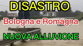 METEO  ALLAGATA BOLOGNA NELLA NOTTE ESONDAZIONI IN ROMAGNA NUOVA ALLUVIONE [upl. by Iggem380]