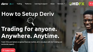 How to set Deriv for Binary Options Trading [upl. by Niamrej356]