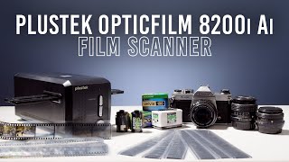 Plustek OpticFilm 8200i Ai Film Scanner  Quick Look [upl. by Euton978]