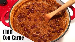 Homemade Chili Con Carne Recipe [upl. by Farand783]