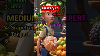 How well do you know exotical fruits shorts quiz trivia [upl. by Amitaf]