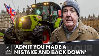 Farmers protest thousands march in London over inheritance tax [upl. by Chirlin]