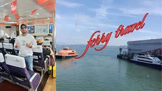 Zhuhai Jiuzhou port To shenzhen shekou port ferry Travel Guangdong China [upl. by Osrock183]