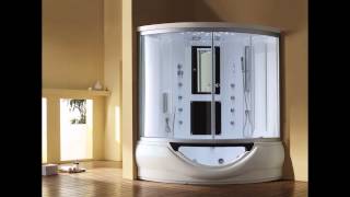 Spa Tub Jacuzzi Tub Shower Combination Whirlpool Tub Shower Door Inflatable [upl. by Elagibba]