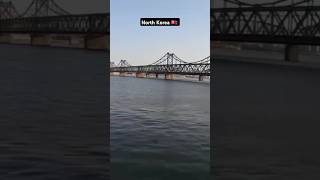 North Koreas bridge connects to China 🇰🇵🇨🇳 northkorea vlog chaina [upl. by Wenda]