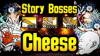 All Main Story Bosses Cheese Aku Realms Excluded [upl. by Solnit]