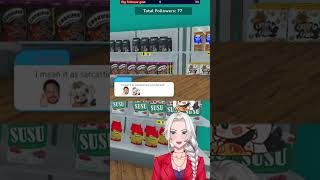 Baka mitai twitchstreamer twitchclips supermarketsimulator gameplay anime fyp funny yapping [upl. by Nevs]