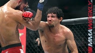 Gilbert Melendez Talks Diego Sanchez the Twitter Stalker UFC 166 [upl. by Nannek910]