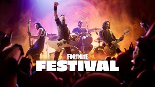 Fortnite Festival  Battle Stage Trailer feat Metallica [upl. by Nuahsar]