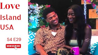 Love Island USA S4 E29 review Who kissed before recoupling [upl. by Htebazle956]