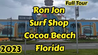 Ron Jon Surf Shop Cocoa Beach Florida WITH FACTS  HISTORY [upl. by Burd]