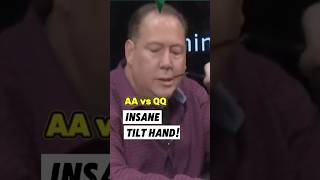 Epic Poker Tilt Moment After This Crazy Hand Goes Wrong PokerTilt CrazyHand EpicMeltdown [upl. by Anomis]