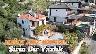 Akbükte 315 M2 Arsa İçinde Şirin Bir Yazlık 🏡 Full Deniz Manzaralı Geniş Bahçeli 🔴didimdesatılık [upl. by Lyle]