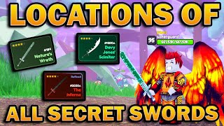 Locations of All Secret Swords and How to Get Them in Loot Quest [upl. by Anoirb998]