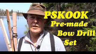 PSKOOK Premade Bow Drill Set [upl. by Milda]