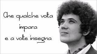 UNA DONNA PER AMICO ✔ LUCIO BATTISTI CON TESTO🎤with lyrics♫♫ 1978 [upl. by Chiang610]