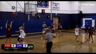 Rivalry Family Media – Fitchburg vs Leominster Girls Basketball January 25 2021 [upl. by Wat888]