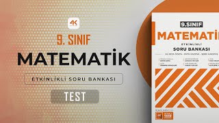 9 Sınıf Matematik Etkinlikli Soru Bankası Tema 07 Test 07 Soru Çözümleri [upl. by Cirdnek331]