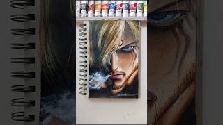 SANJI Drawing from One piece shorts [upl. by Navlys356]