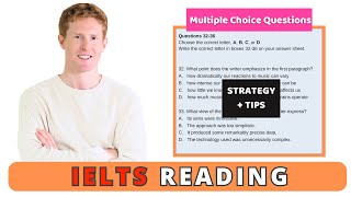 IELTS Reading Test  Clear Strategy  Practice for MCQs [upl. by Marnia]