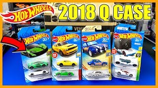 Unboxing Hot Wheels 2018 Q Case 72 Car Assortment [upl. by Veradis421]