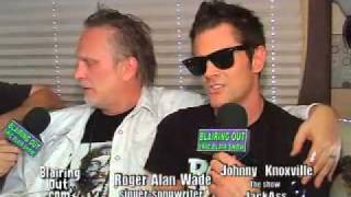 Roger Alan Wade amp Johnny Knoxville talk with Eric Blair [upl. by Notnert]