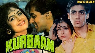 Kurbaan 1991 Hindi Action Movie Review  Sunil Dutt  Salman Khan  Ayesha Jhulka  Kabir Bedi [upl. by Matthews]