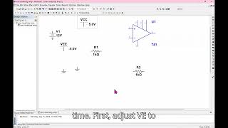 Creating a Noninverting OpAmp in MultiSim [upl. by Ripleigh994]