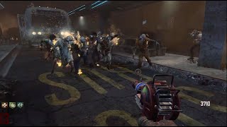 Call of Duty Black Ops 2 Zombies TranZit Solo Gameplay No Commentary [upl. by Rubi]