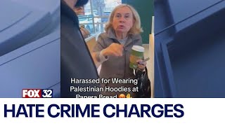 Woman arrested for hate crime at Panera bread Downers Grove Illinois [upl. by Freiman]