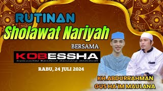 LIVE RUTINAN SHOLAWAT NARIYAH KOBESSHA DIKEDIAMAN BAPAK ARNAWI RW09  CANGKRINGPRAJEKANBONDOWOSO [upl. by Burhans]