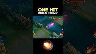 😱 WATCH THIS  ONE HIT BUILD KIMMY 2024❗  MLBB 🔥 mobilelegends onehitbuildkimmy kimmy shorts [upl. by Anen]