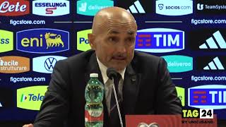 Italia  Macedonia del Nord 52 Luciano Spalletti nella conferenza stampa post partita [upl. by Dust]