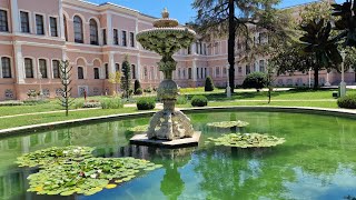 Dolmabahce Palace Istanbul Turkiye  Ottoman era beautiful Palace  Harem and painting gallery [upl. by Demy]